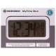 Часы настольные Bresser MyTime Duo LCD, белые