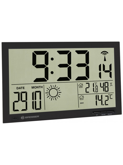 Метеостанция (настенные часы) Bresser MyTime Jumbo LCD