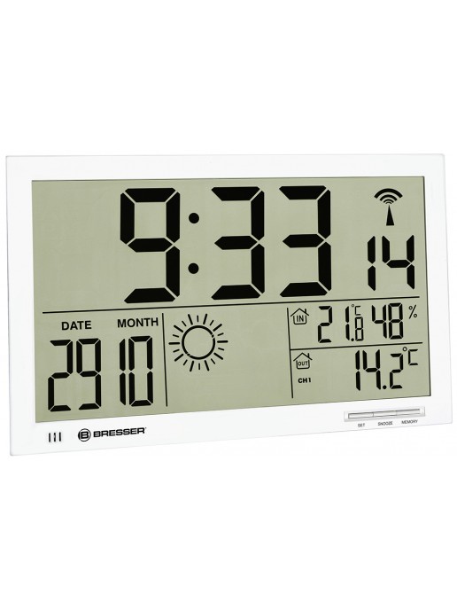 Метеостанция (настенные часы) Bresser MyTime Jumbo LCD