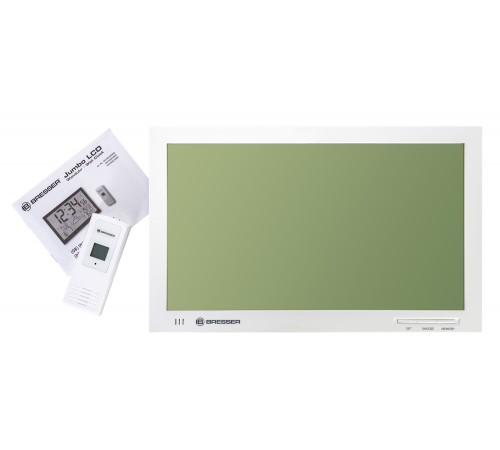 Метеостанция (настенные часы) Bresser MyTime Jumbo LCD