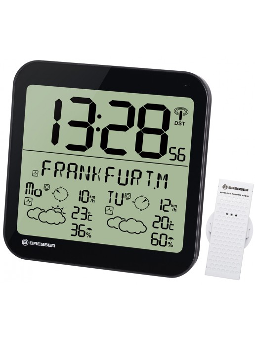 Часы настенные Bresser MyTime Meteotime LCD