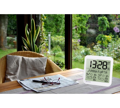 Часы настенные Bresser MyTime Meteotime LCD