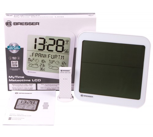 Часы настенные Bresser MyTime Meteotime LCD