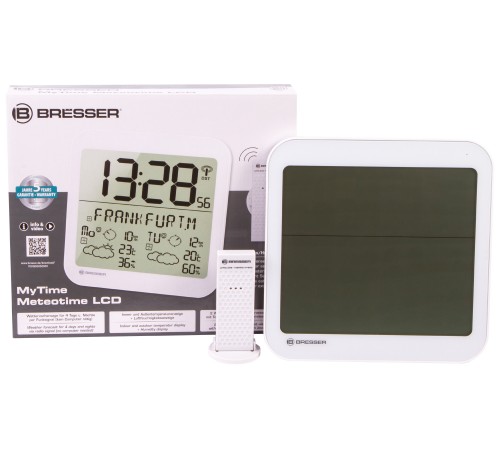 Часы настенные Bresser MyTime Meteotime LCD
