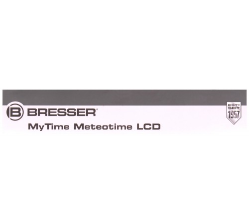 Часы настенные Bresser MyTime Meteotime LCD