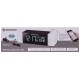 Радио с будильником и термометром Bresser MyTime Sunrise Bluetooth, черное