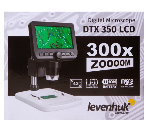 Микроскоп цифровой Levenhuk DTX 350 LCD