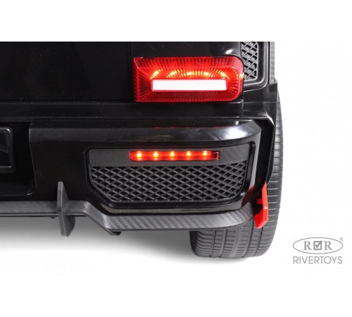 Детский двухместный электромобиль BRABUS MAXI Z888ZZ черный