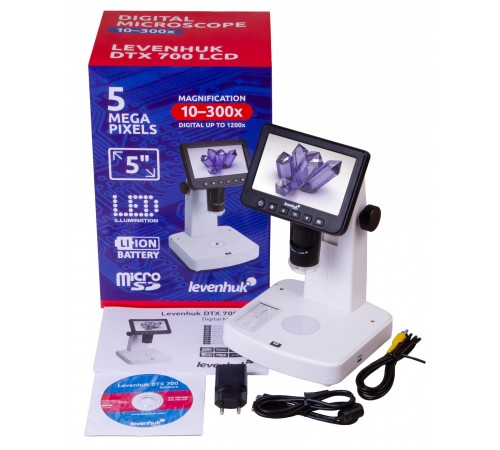 Микроскоп цифровой Levenhuk DTX 700 LCD