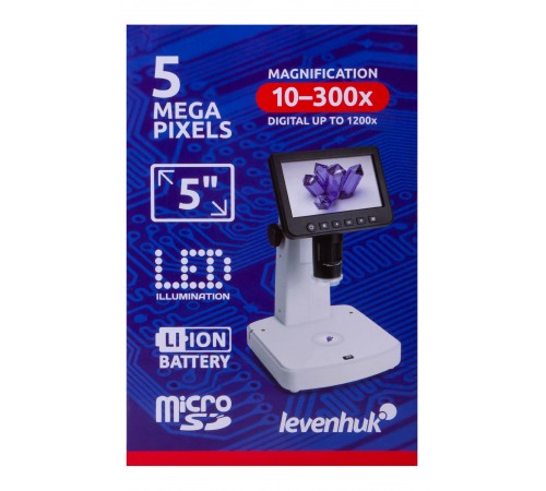 Микроскоп цифровой Levenhuk DTX 700 LCD