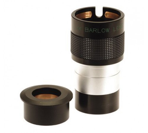 Линза Барлоу Sky-Watcher ED 2x, 2" (с адаптером 1,25") Линза Барлоу Sky-Watcher ED 2x, 2" (с адаптером 1,25")