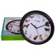 Часы настенные Bresser Junior, 25 см, с животными
