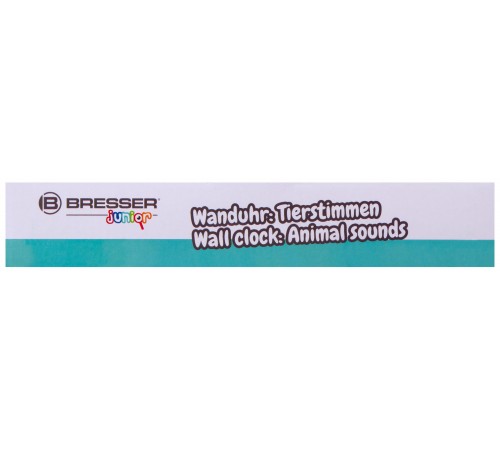 Часы настенные Bresser Junior, 25 см, с животными Часы настенные Bresser Junior, 25 см, с животными