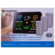 Метеостанция Bresser Thermo Hygro Quadro NLX с тремя датчиками