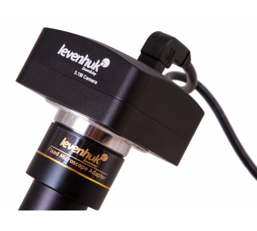 Микроскоп цифровой Levenhuk D400T, 3,1 Мпикс, тринокулярный