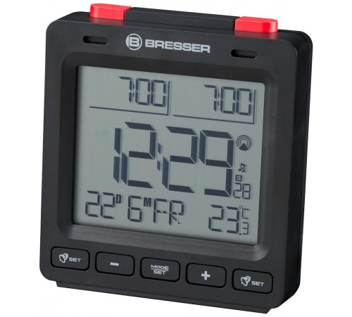 Часы Bresser MyTime Easy II, черные Часы Bresser MyTime Easy II, черные