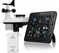 Метеостанция Explore Scientific «7 в 1» Wi-Fi, профессиональная, черная