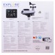 Метеостанция Explore Scientific «7 в 1» Wi-Fi, профессиональная, черная