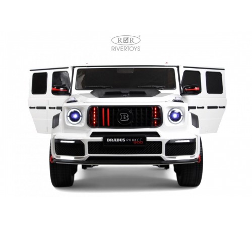 Детский двухместный электромобиль BRABUS MAXI Z888ZZ белый