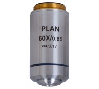 Объектив планахроматический Levenhuk MED 60x/беск