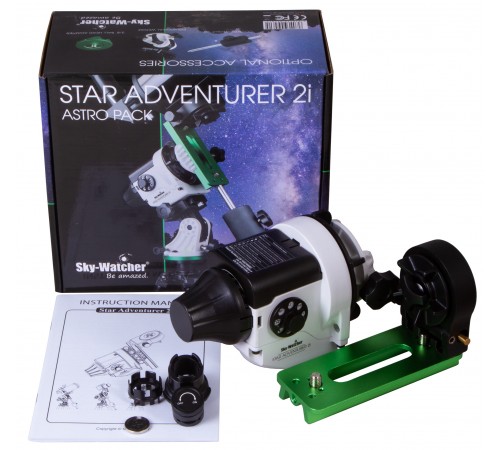 Монтировка Sky-Watcher Star Adventurer 2i (с крепежной платформой и искателем полюса) Монтировка Sky-Watcher Star Adventurer 2i (с крепежной платформой и искателем полюса)