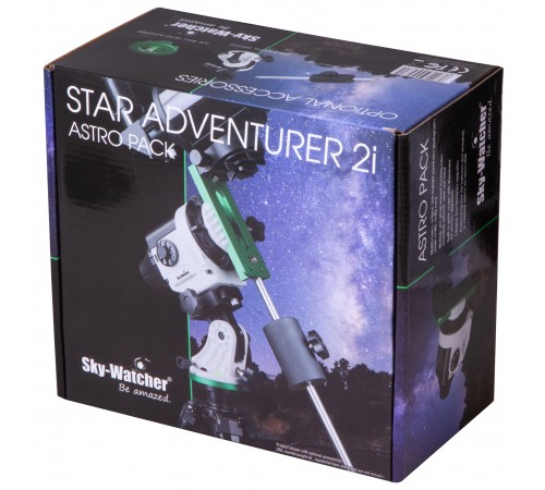Монтировка Sky-Watcher Star Adventurer 2i (с крепежной платформой и искателем полюса) Монтировка Sky-Watcher Star Adventurer 2i (с крепежной платформой и искателем полюса)