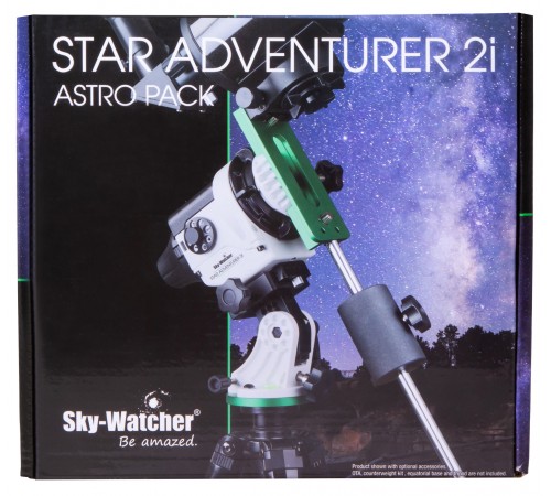 Монтировка Sky-Watcher Star Adventurer 2i (с крепежной платформой и искателем полюса) Монтировка Sky-Watcher Star Adventurer 2i (с крепежной платформой и искателем полюса)
