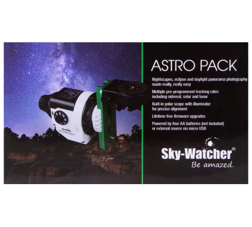 Монтировка Sky-Watcher Star Adventurer 2i (с крепежной платформой и искателем полюса) Монтировка Sky-Watcher Star Adventurer 2i (с крепежной платформой и искателем полюса)