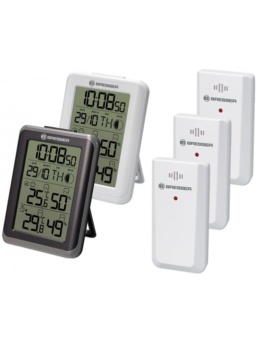 Гигрометр Bresser Clima Temp IO Jumbo (2 шт.)