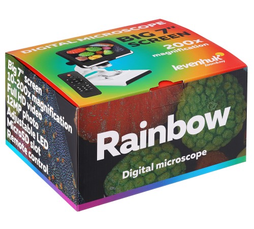 Микроскоп цифровой Levenhuk Rainbow DM700 LCD