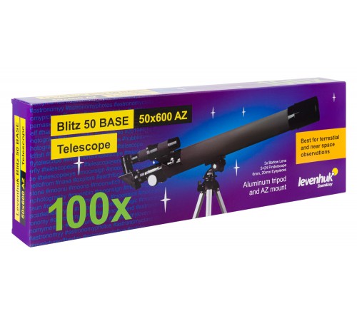 Телескоп Levenhuk Blitz 50 BASE