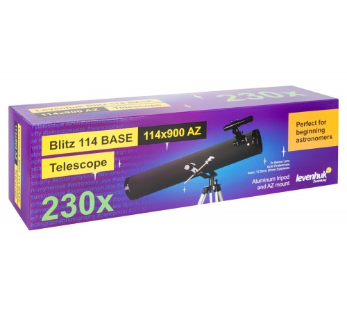 Телескоп Levenhuk Blitz 114 BASE