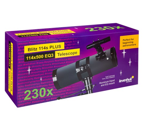 Телескоп Levenhuk Blitz 114s PLUS Телескоп Levenhuk Blitz 114s PLUS