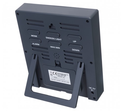 Гигрометр Bresser ClimaTemp Hygro Quadro с тремя датчиками, серый Гигрометр Bresser ClimaTemp Hygro Quadro с тремя датчиками, серый