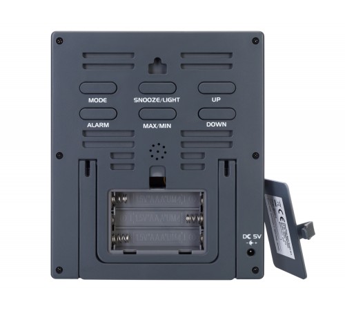 Гигрометр Bresser ClimaTemp Hygro Quadro с тремя датчиками, серый Гигрометр Bresser ClimaTemp Hygro Quadro с тремя датчиками, серый