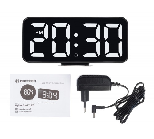 Часы Bresser MyTime Echo FXL, серые