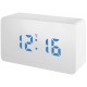 Часы Bresser MyTime W Color LED Blue, белые
