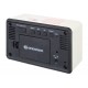 Часы Bresser MyTime W Color LED Blue, белые