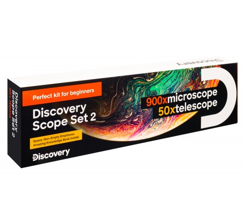 Набор Levenhuk Discovery Scope 2 с книгой