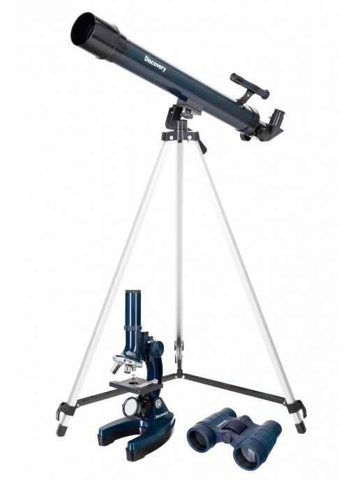 Набор Levenhuk Discovery Scope 3 с книгой