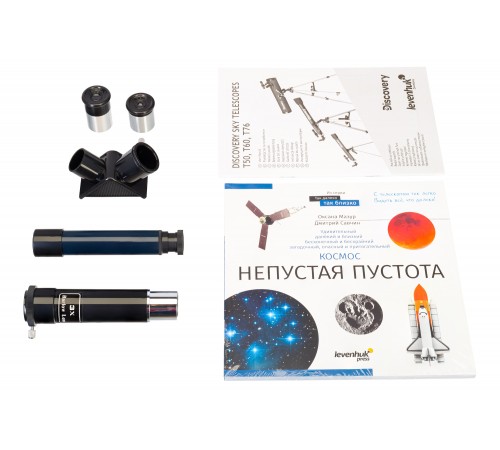 Телескоп Levenhuk Discovery Sky T50 с книгой