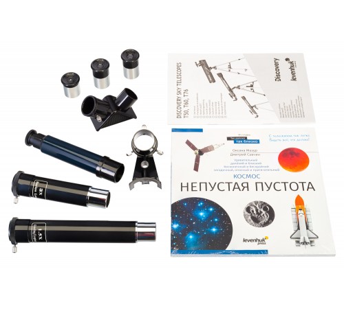 Телескоп Levenhuk Discovery Sky T60 с книгой