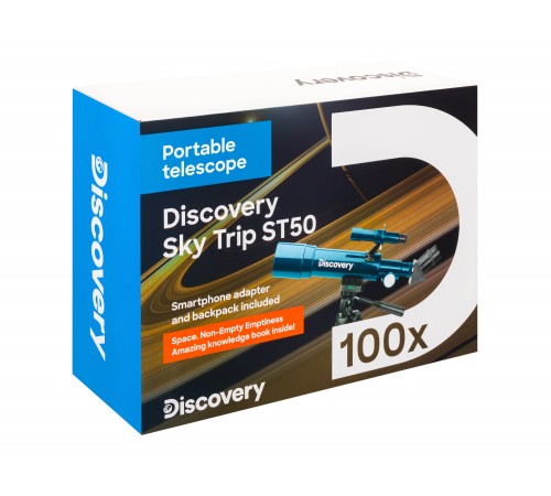 Телескоп Levenhuk Discovery Sky Trip ST50 с книгой Телескоп Levenhuk Discovery Sky Trip ST50 с книгой
