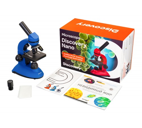 Микроскоп Levenhuk Discovery Nano Terra с книгой Микроскоп Levenhuk Discovery Nano Terra с книгой