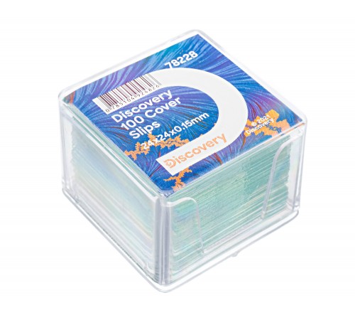Стекла покровные Levenhuk Discovery 100 Стекла покровные Levenhuk Discovery 100
