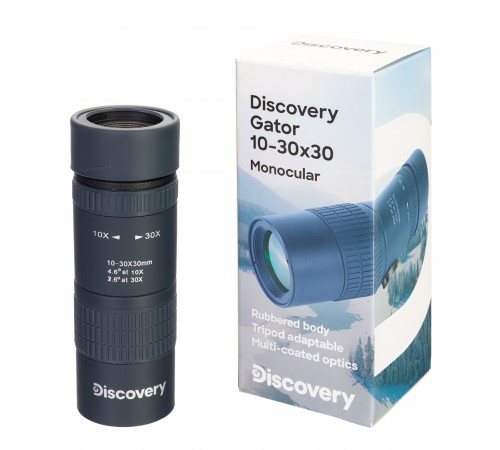 Монокуляр Levenhuk Discovery Gator 10–30х30 Монокуляр Levenhuk Discovery Gator 10–30х30
