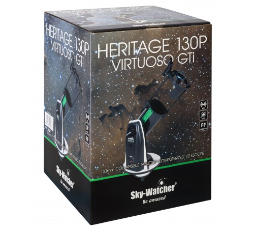 Телескоп Sky-Watcher Dob 130/650 Retractable Virtuoso GTi GOTO, настольный Телескоп Sky-Watcher Dob 130/650 Retractable Virtuoso GTi GOTO, настольный