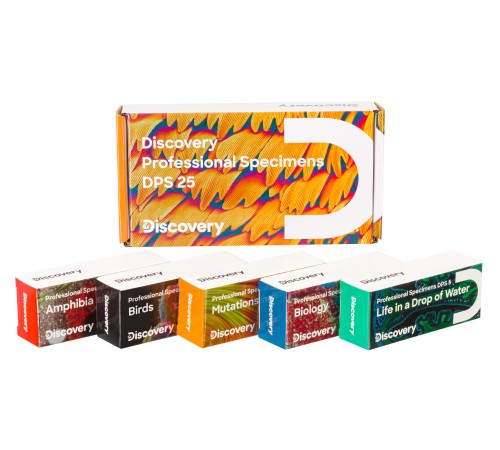 Набор микропрепаратов Levenhuk Discovery Prof DPS 5. «Амфибия» Набор микропрепаратов Levenhuk Discovery Prof DPS 5. «Амфибия»