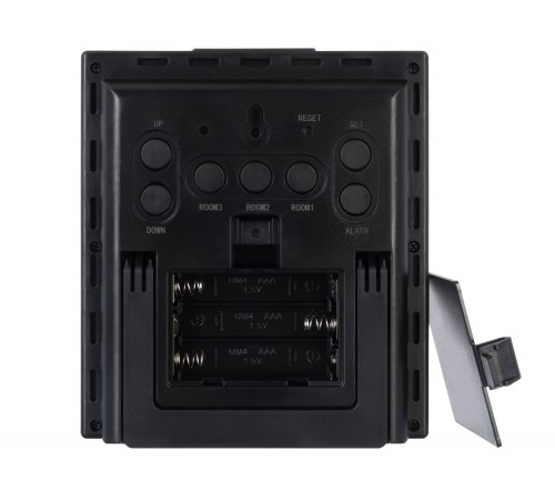 Метеостанция Bresser Temeo Hygro Quadro Prestige с тремя датчиками, серая