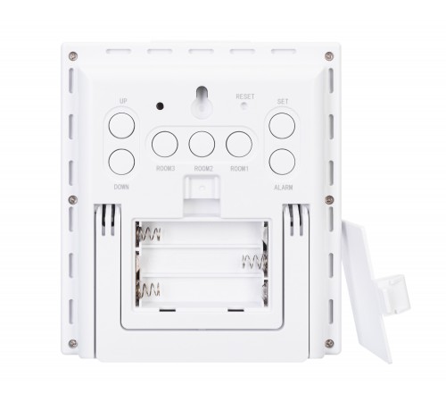 Метеостанция Bresser Temeo Hygro Quadro Prestige с тремя датчиками, серая